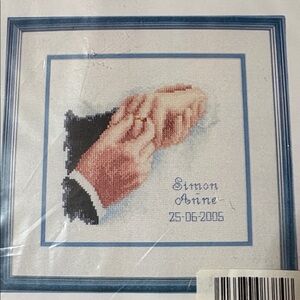 Vervaco Wedding Marriage Cross Stitch Kit